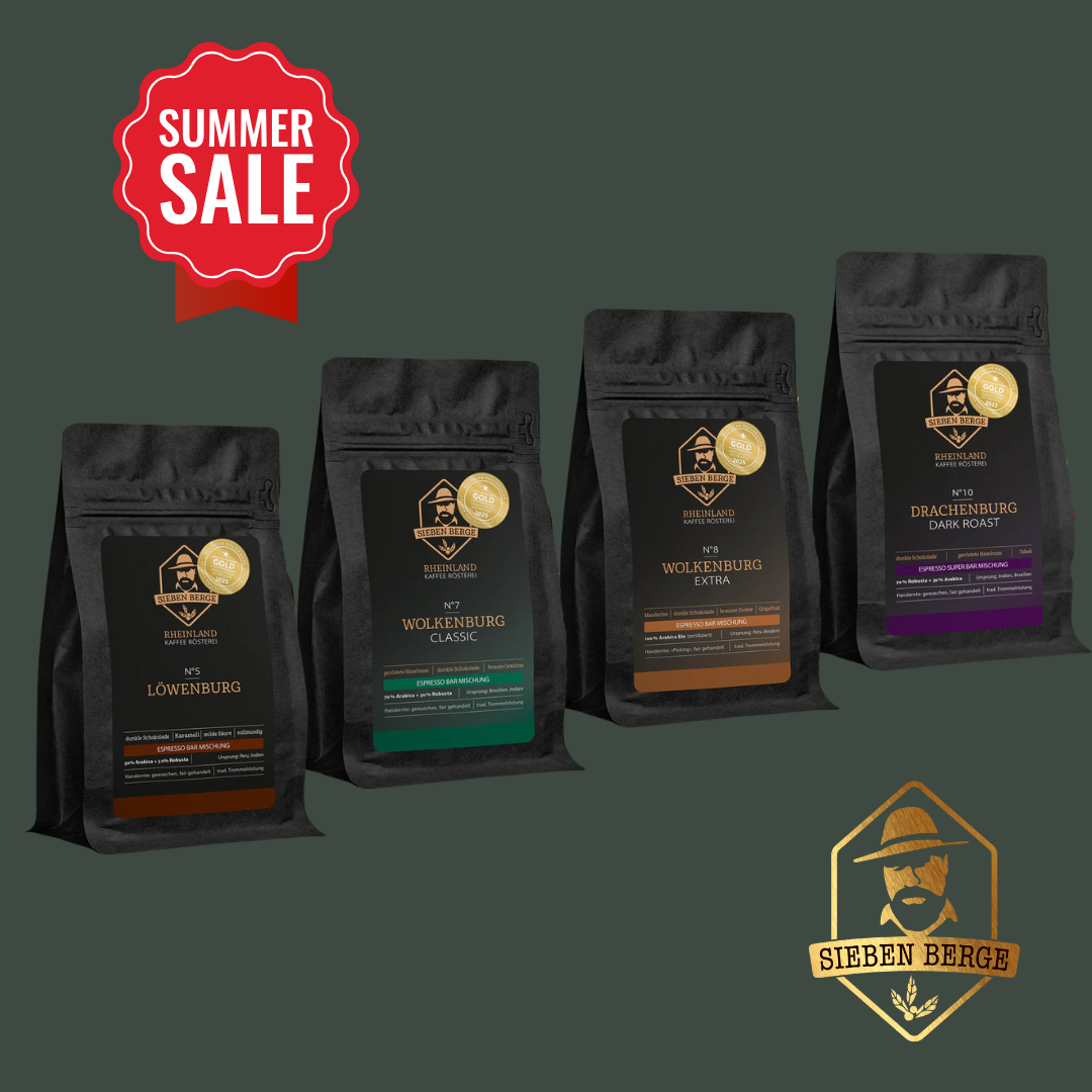 4er Espresso-Paket N°5 + N°7 + N°8 + N°10