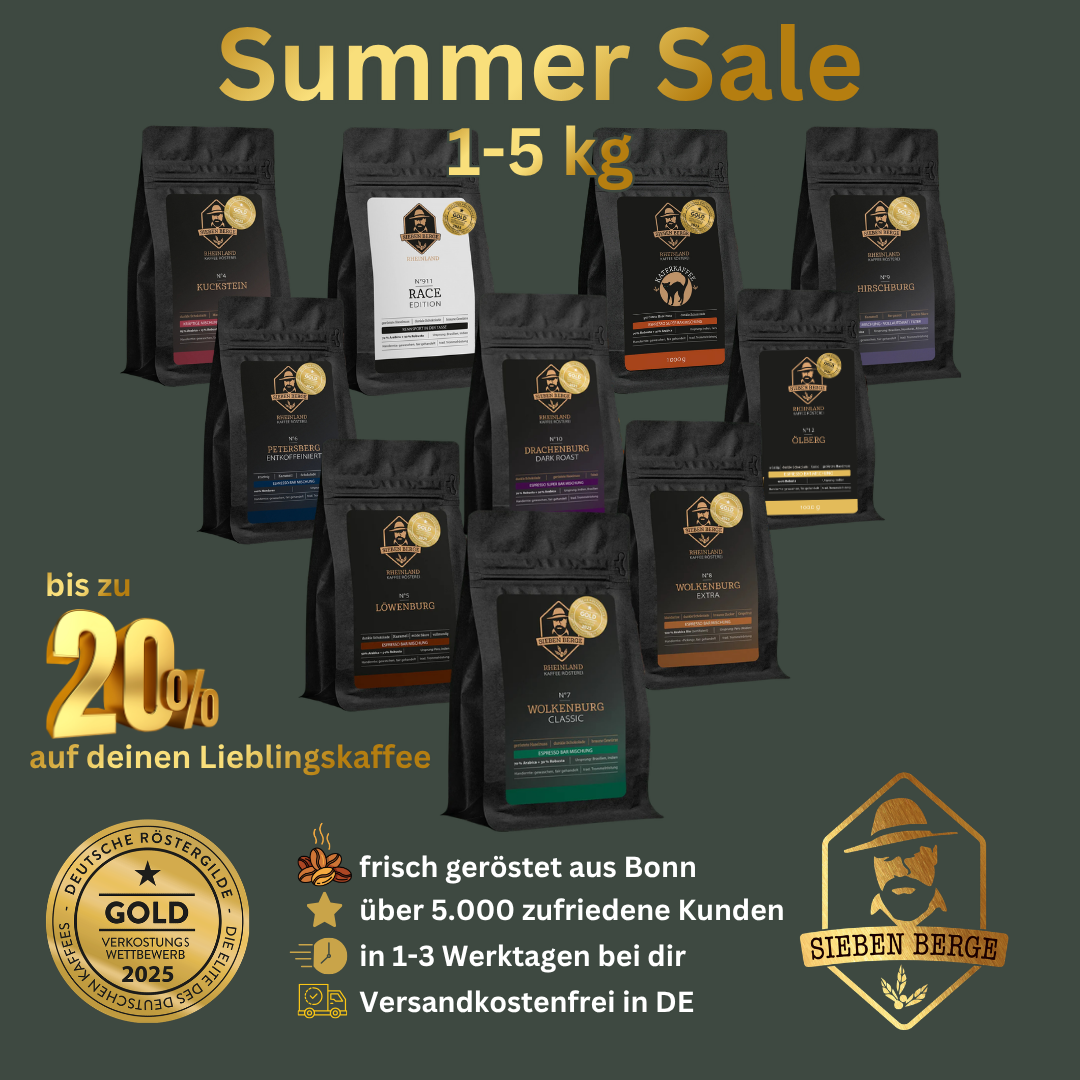 Dein Lieblingskaffee im Summer Sale (1-5 kg)
