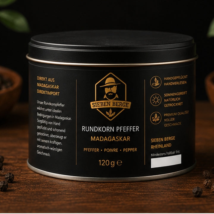 Rundkornpfeffer Madagaskar 120g