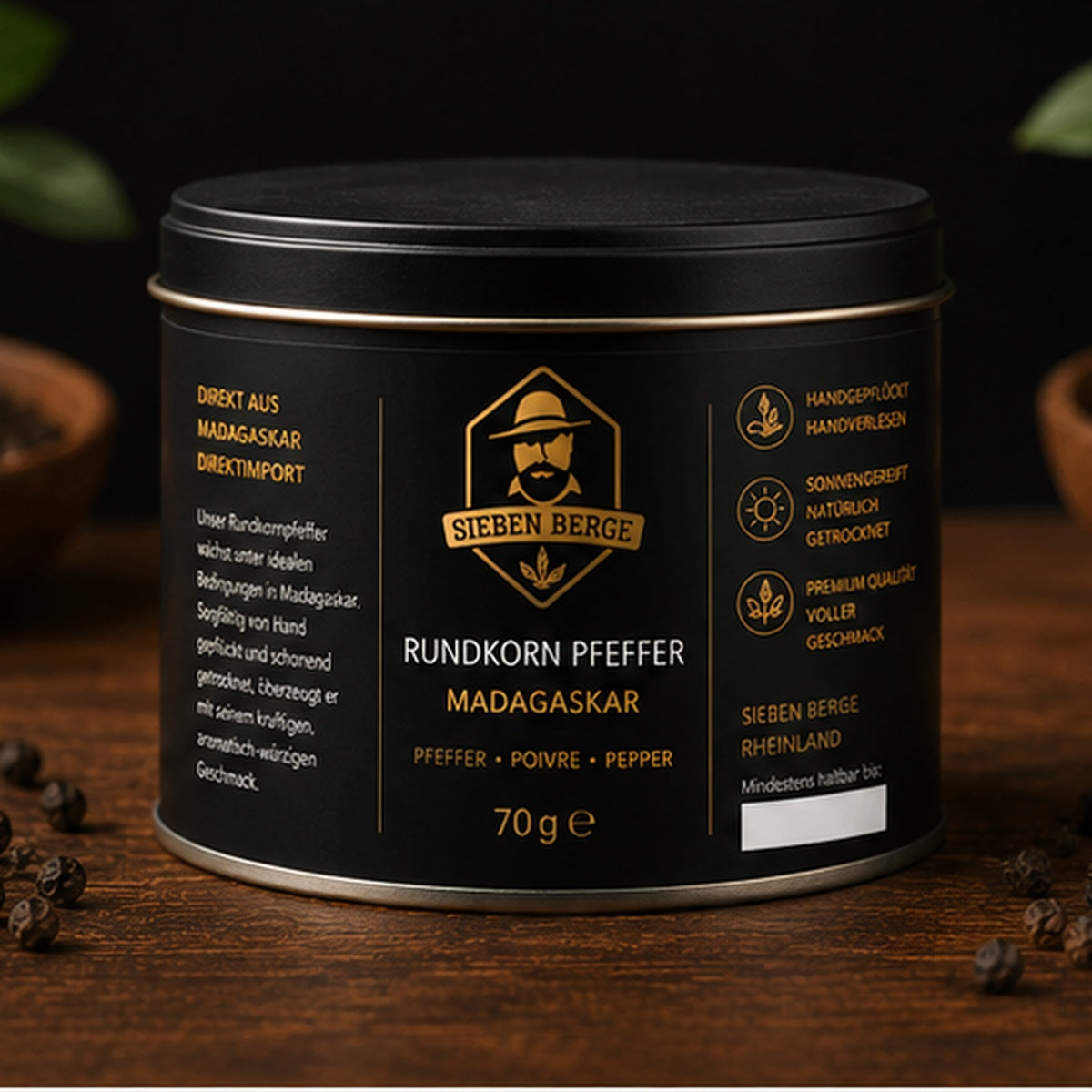 Rundkornpfeffer Madagaskar 70g