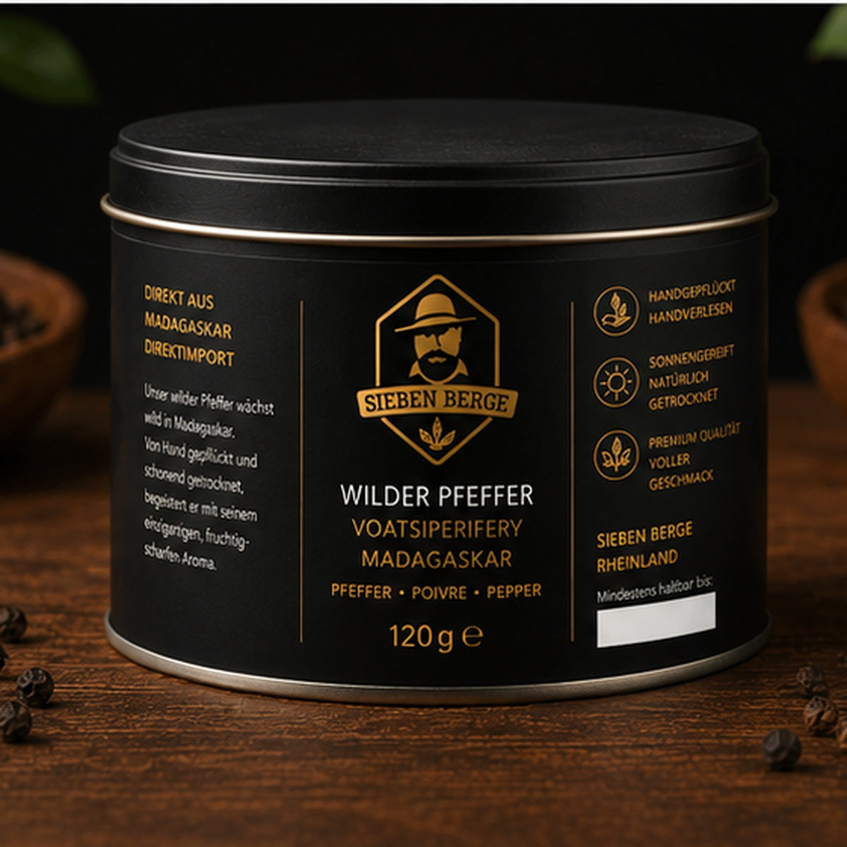 Wilder Pfeffer Voatsiperifery 120g